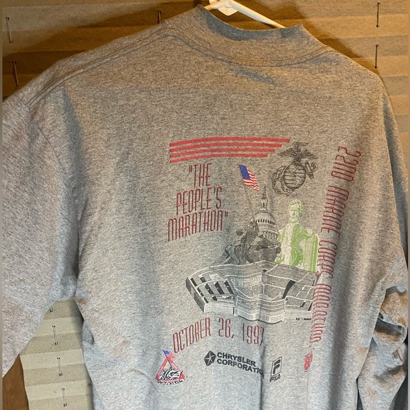 1997 vintage marine corps shirt - Picture 5 of 7